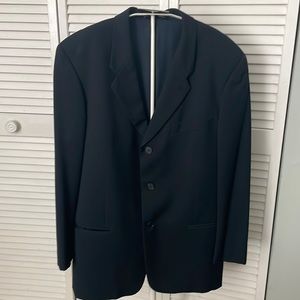 Vintage Giorgio Armani Le Collezioni Made in Italy Black Sport Coat